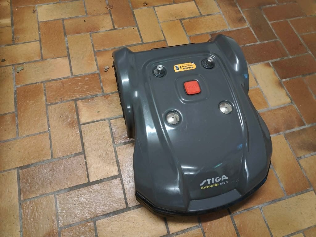 Stiga robot, Jardin & Terrasse, Tondeuses robotisées, Stiga, Comme neuf, Enlèvement, Contrôlable via l'application