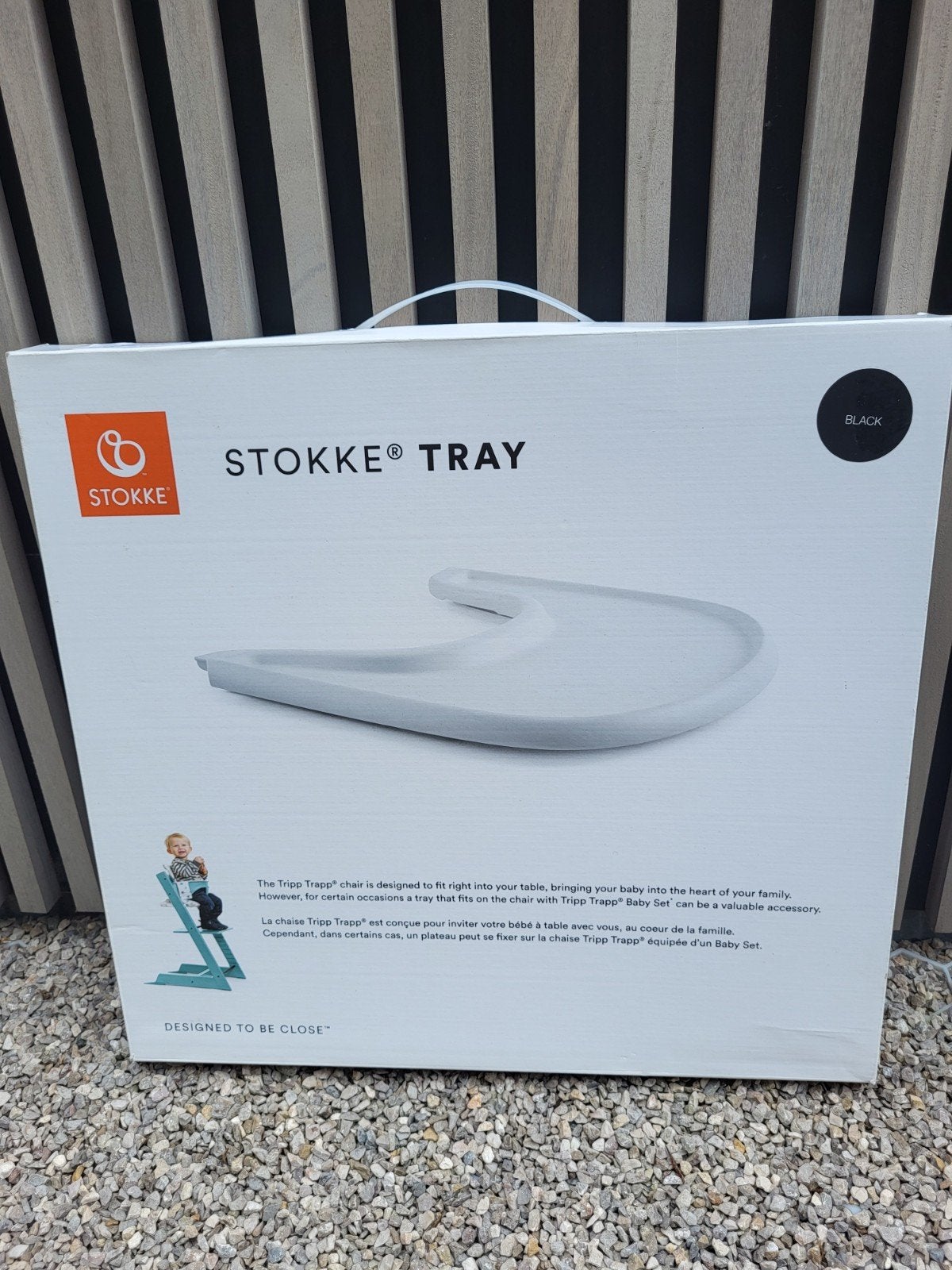 Stokke tray, Kinderen en Baby's, Kinderstoelen, Ophalen of Verzenden, Gebruikt