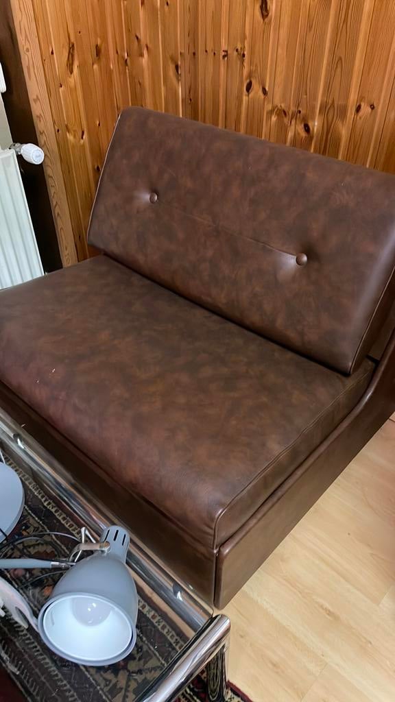 Uittrekbaar zetelbed beka 1 persoons, Huis en Inrichting, Ophalen, Zo goed als nieuw