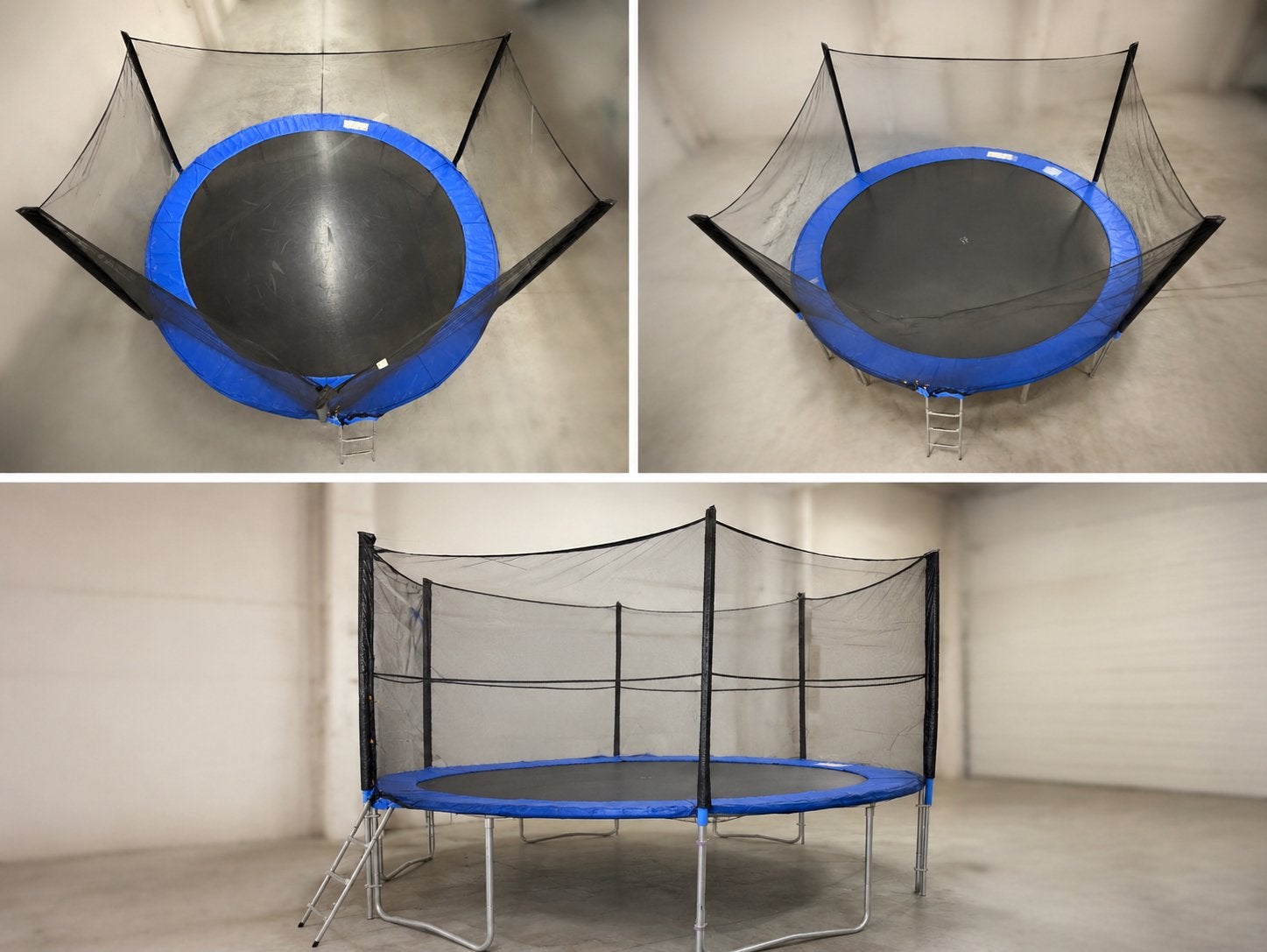 Trampoline Ø+-4,3 m avec échelle, Enfants & Bébés, Jouets | Extérieur | Trampolines, Enlèvement, Comme neuf