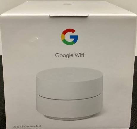 Google mesh wifi 3 stuks 40 euro voor de 3 stuks werkt prima, Ophalen of Verzenden, Zo goed als nieuw
