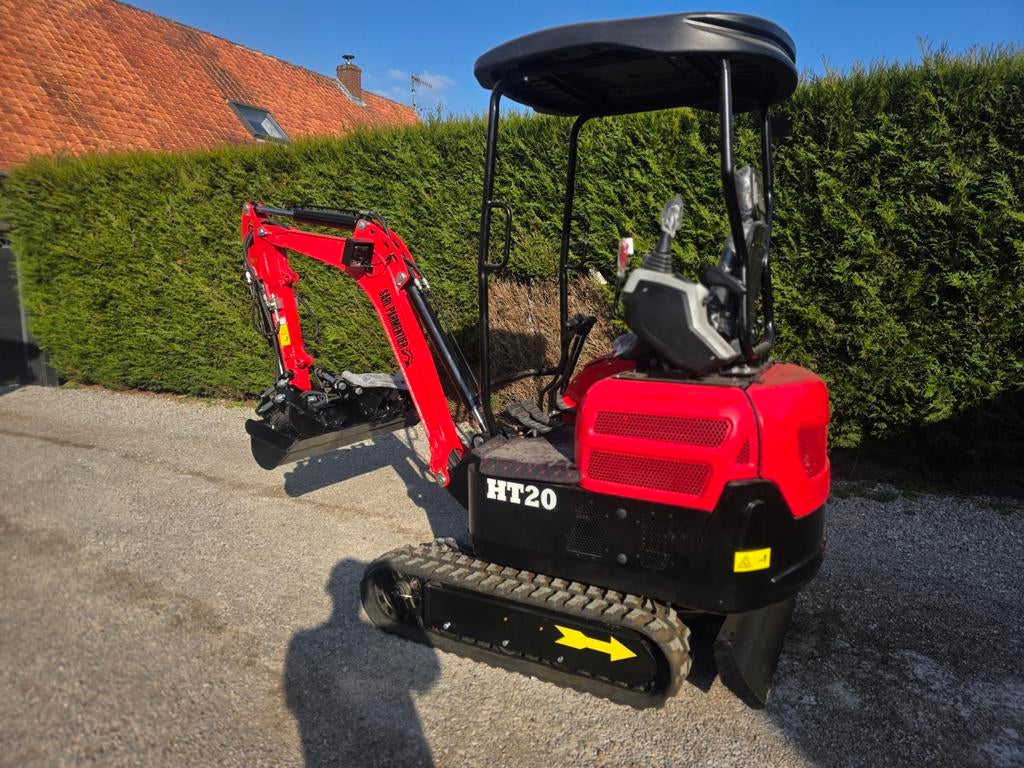 Mini pelle 2 tonne, Enlèvement ou Envoi