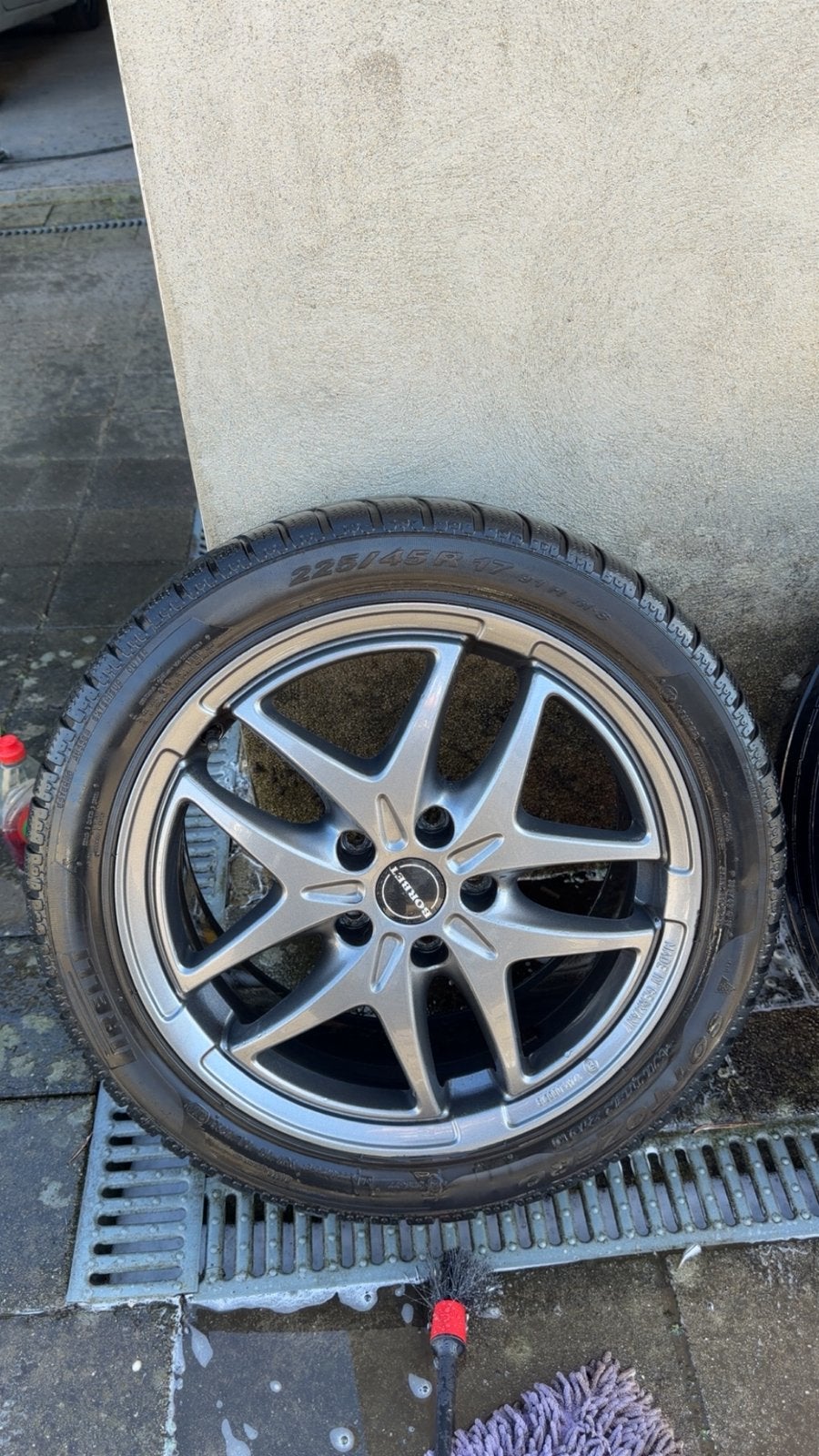 Borbet velgen 17 inc, Auto-onderdelen, Banden en Velgen, Ophalen, Velg(en)