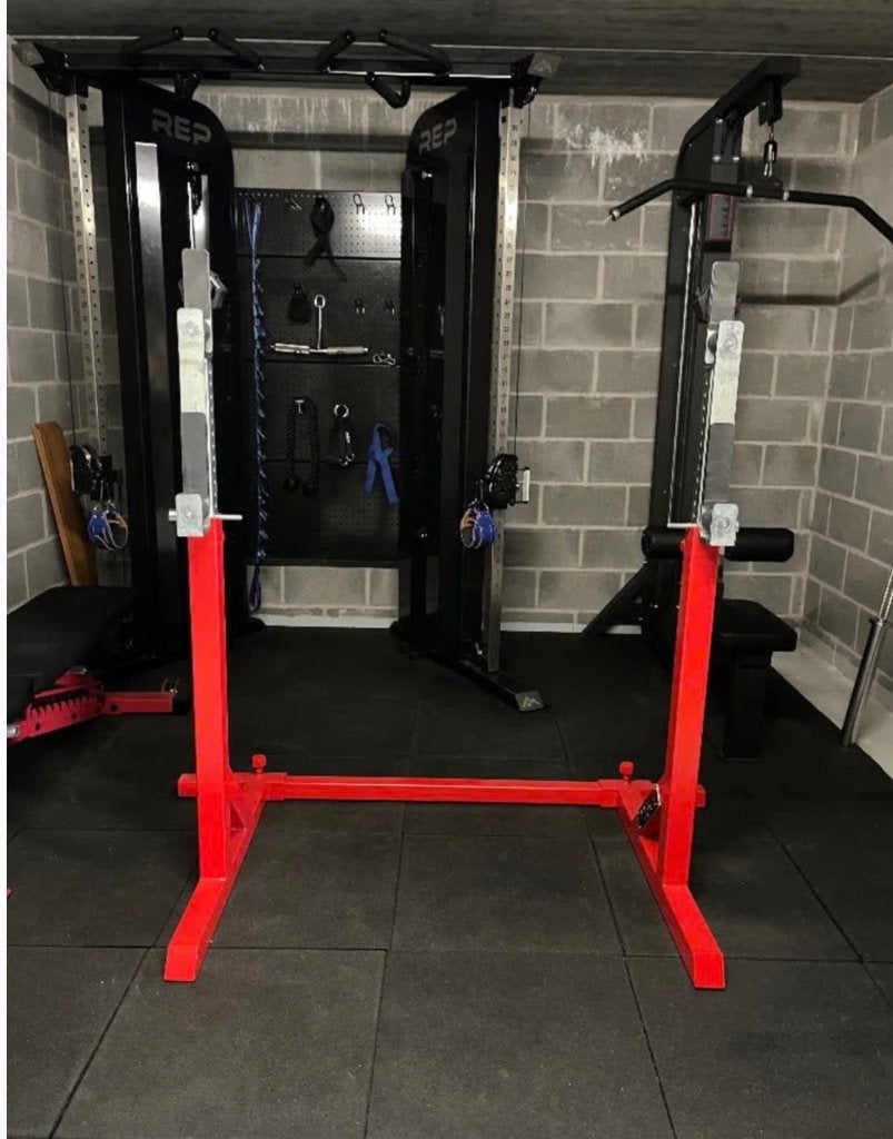 Powerlifting-rek van Tteka, Sport en Fitness, Ophalen, Zo goed als nieuw