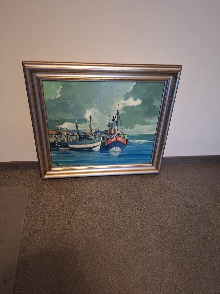 Peinture originale de Thomas Roman, Antiquités & Art, Art | Peinture | Classique, Enlèvement