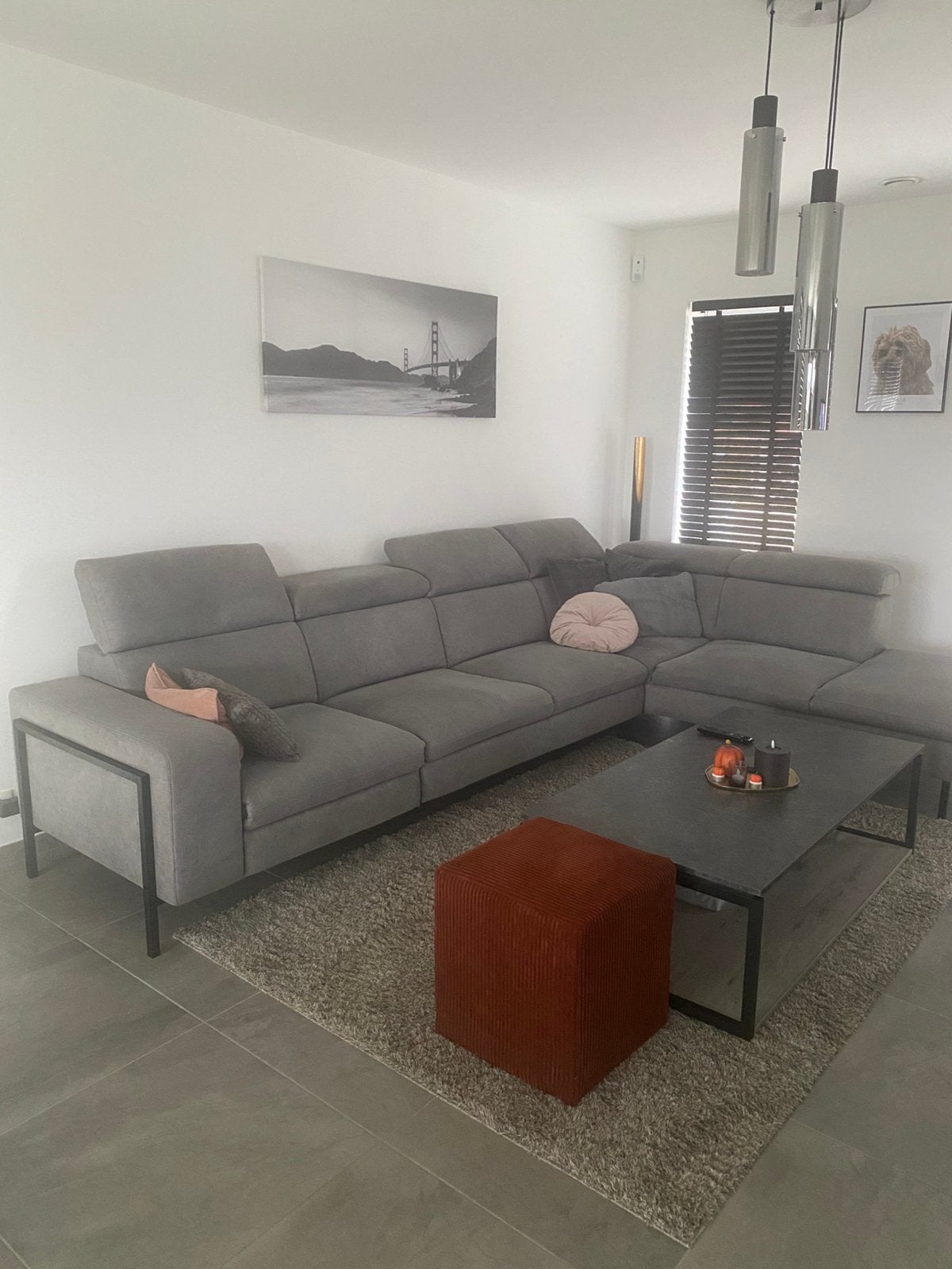 Hoeksalon, Huis en Inrichting, Zetels | Complete zithoeken, Ophalen, Zo goed als nieuw