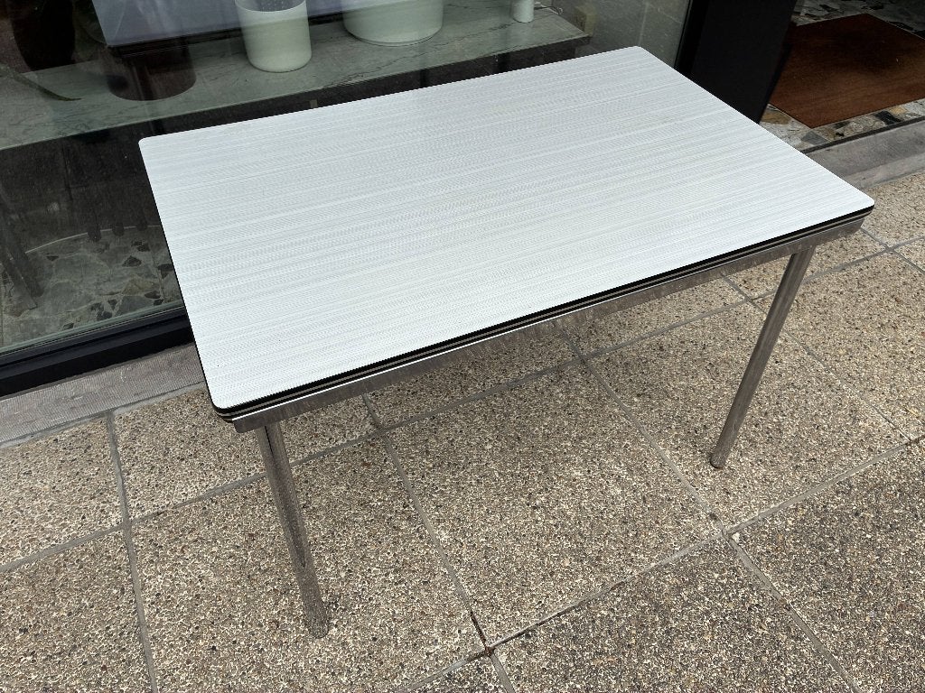 Formica tafel vintage jaren 60 afm. 110 x 70, Antiek en Kunst, Ophalen