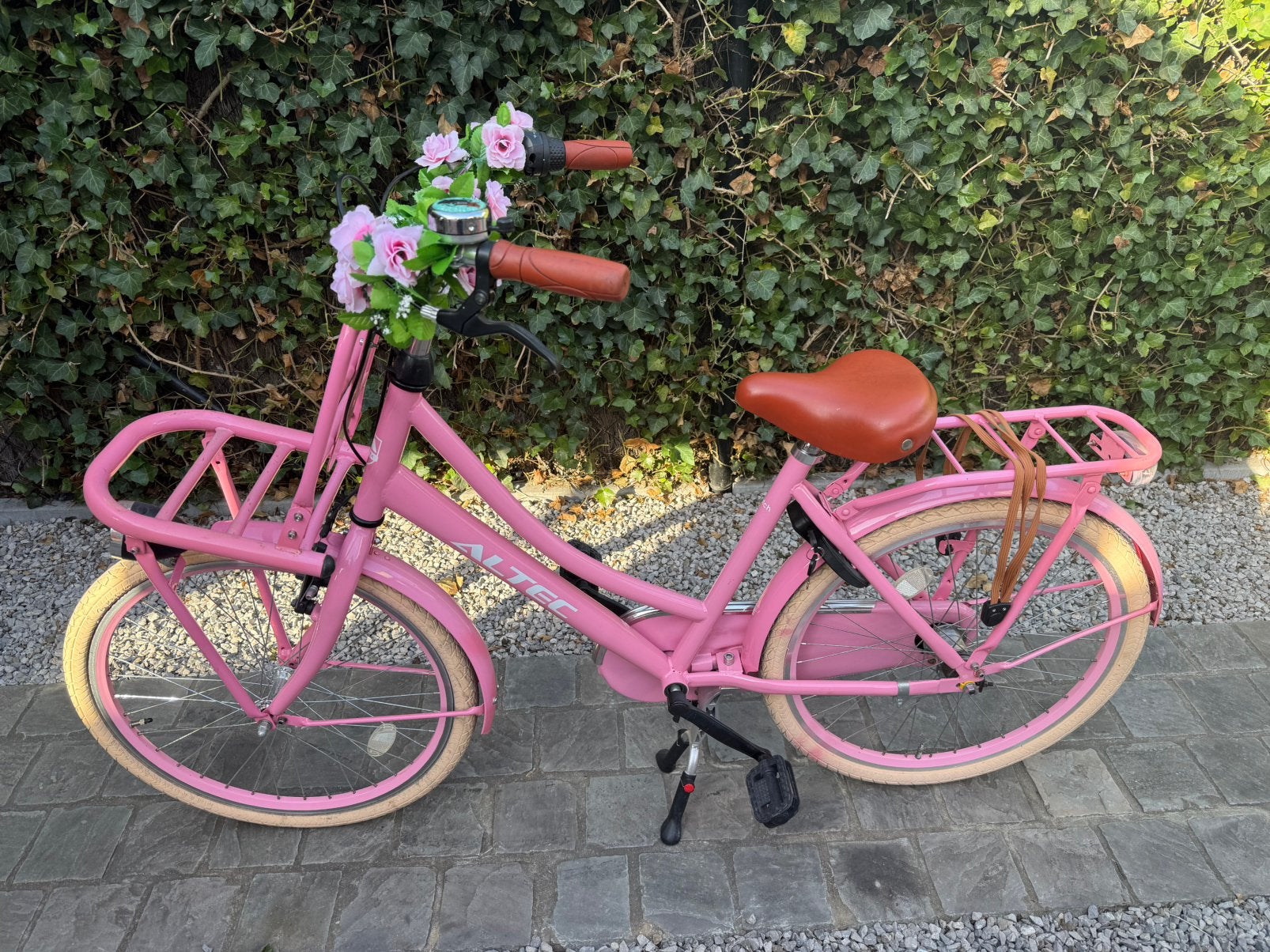 Meisjesfiets Altec 24 inch, Vélos & Vélomoteurs, Enlèvement, Comme neuf, Frein à rétropédalage, 24 pouces