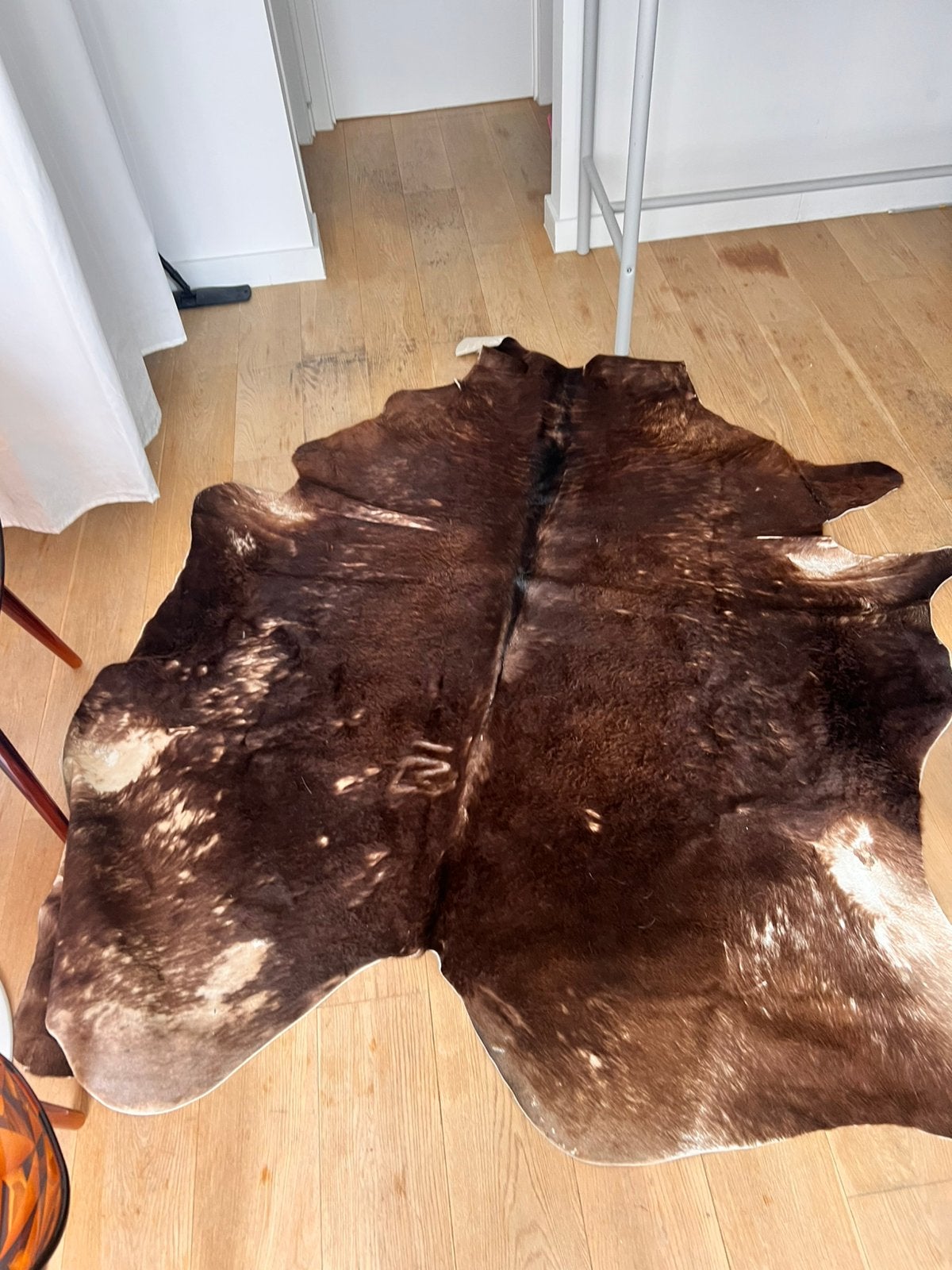 Tapis peau de vache IKEA Koldby, Enlèvement, Comme neuf