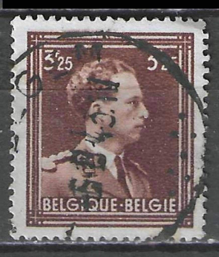 Belgique 1943 - Yvert/OBP 645 - Roi Léopold III (ST), Envoi, Affranchi, Oblitéré, Maison royale