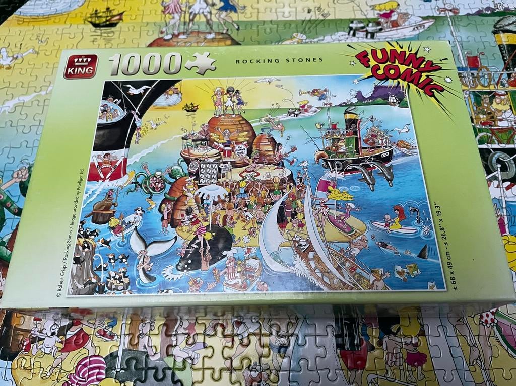 Puzzel 1000st Funny Comic, Enlèvement ou Envoi