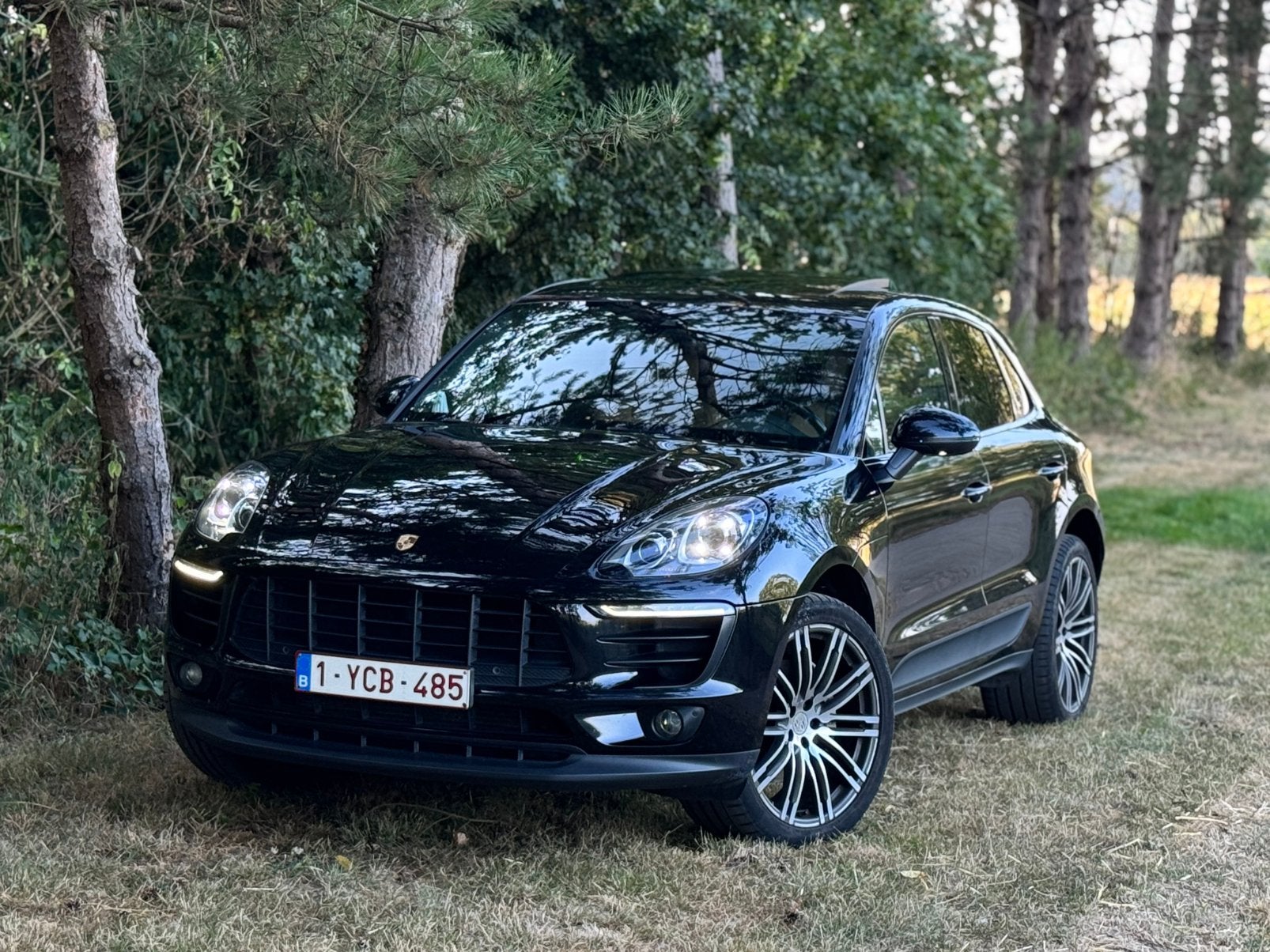 Porsche Macan S 3.0d, Auto's, Porsche, Automaat, Zwart, Leder, Particulier