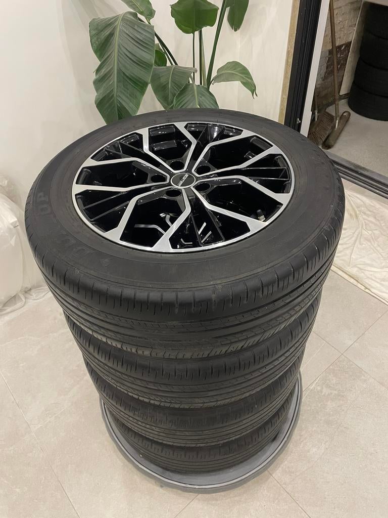 ✅5x114,3 velgen 18 inch met banden, Ophalen, Zo goed als nieuw