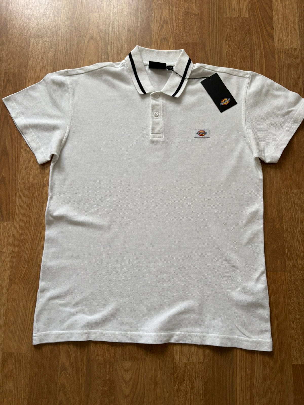 Mt S. Dickies heren polo, Vêtements | Hommes, Enlèvement ou Envoi, Comme neuf, Taille 46 (S) ou plus petite, Blanc
