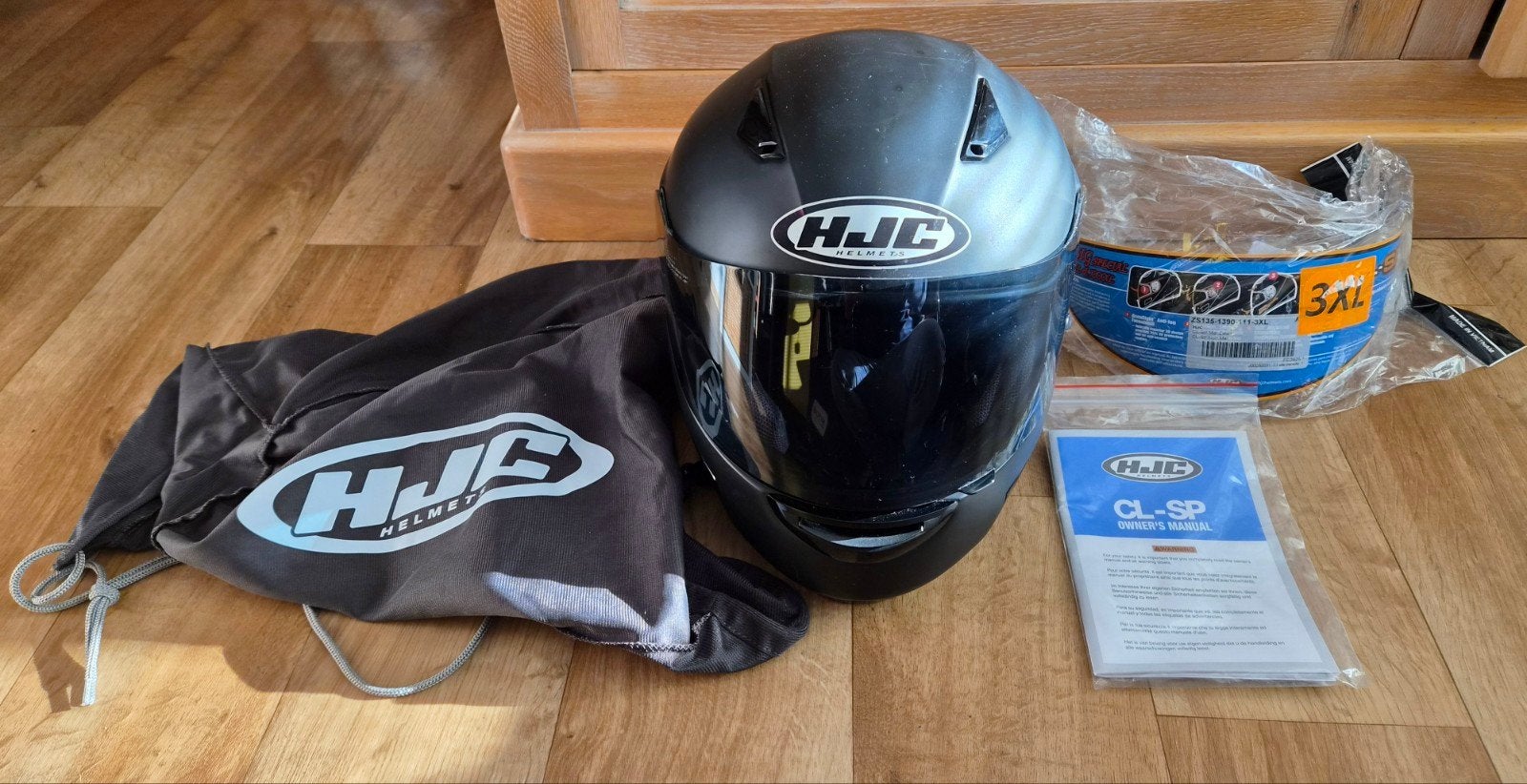 HJC CL-SP Noir Mat taille XXXL ZS135-1390-111., Motos, Seconde main, HJC, Casque intégral, Enlèvement