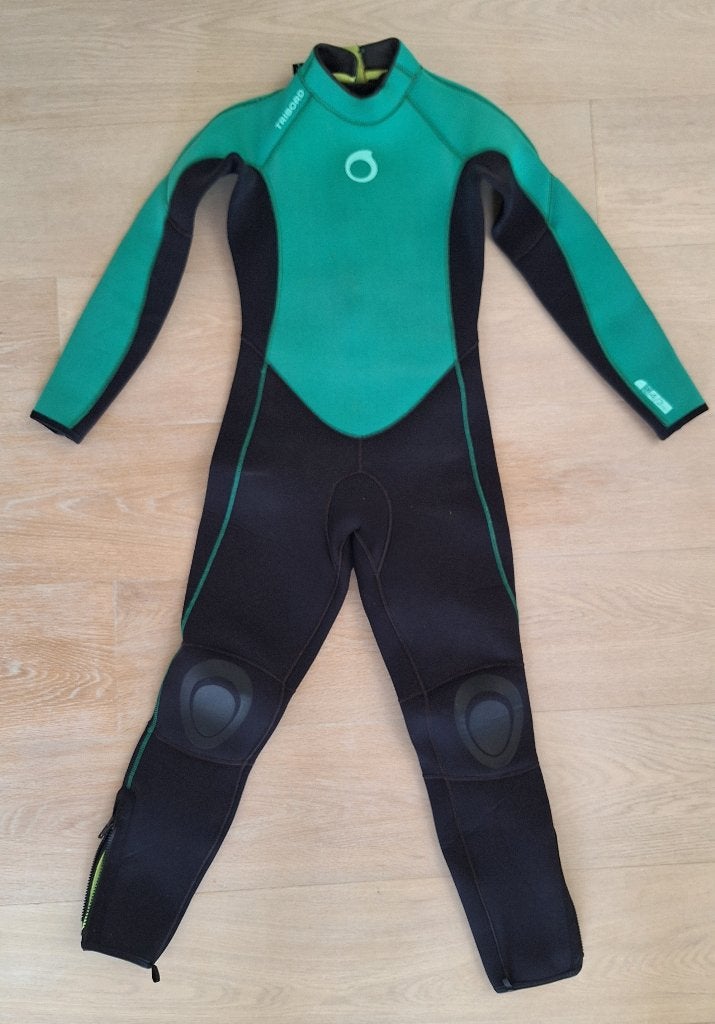 Wetsuit Tribord maat 12 jaar, Tribord, Enlèvement ou Envoi, Utilisé, Enfant