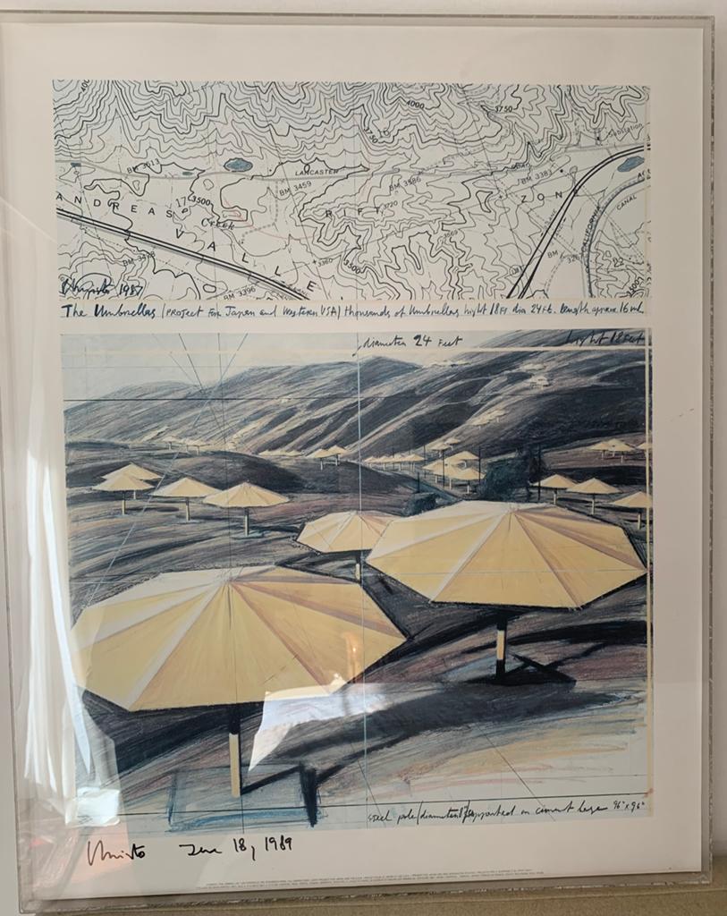 Cristo Javacheff art, Antiek en Kunst, Kunst | Litho's en Zeefdrukken, Ophalen