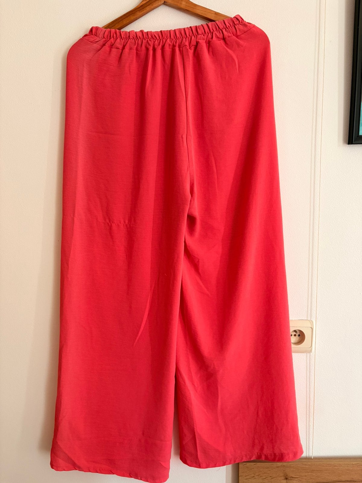 Dames zomer broek, Zo goed als nieuw, Roze, Lang, Ophalen