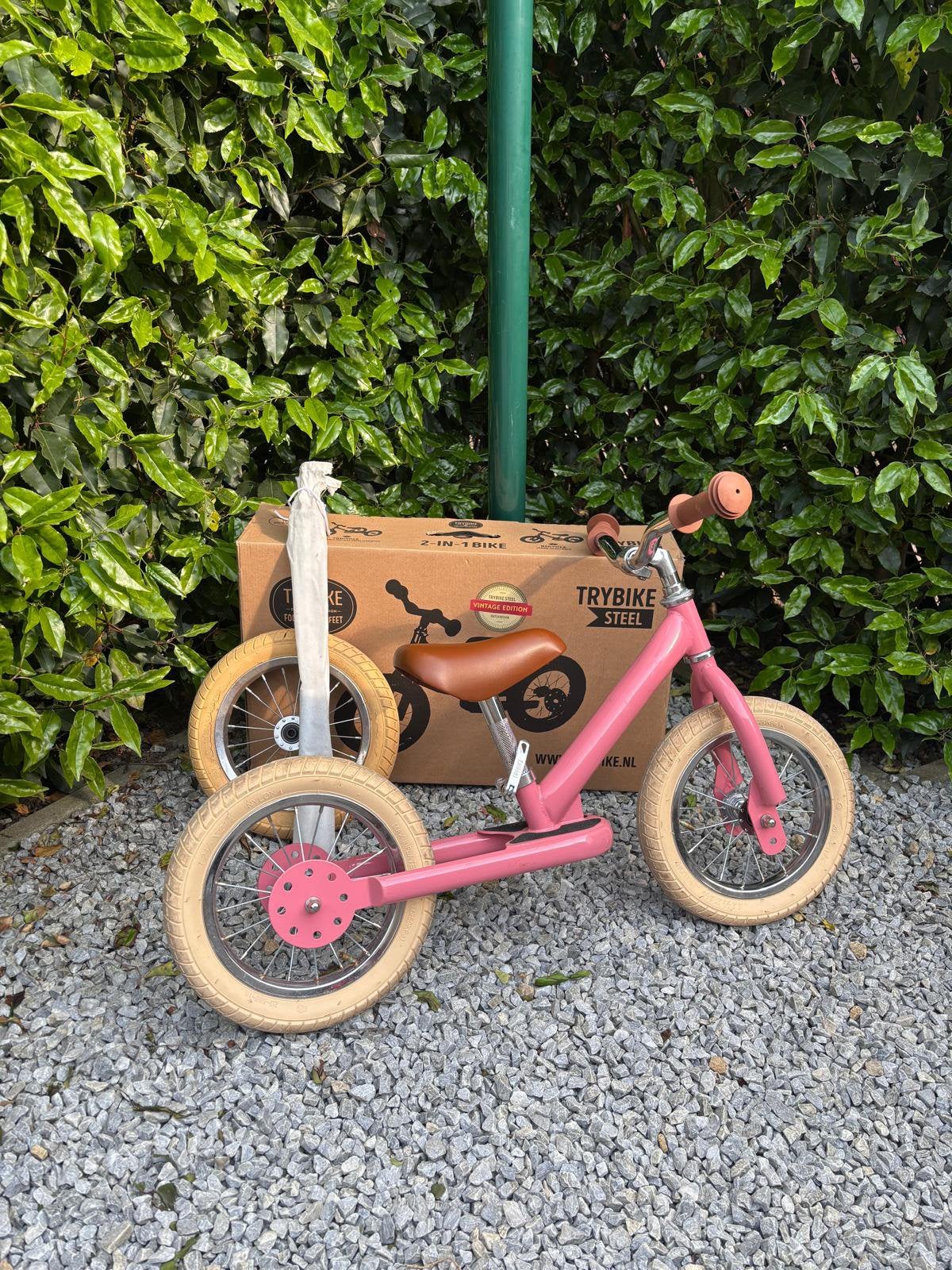Trybike met extra wiel, Fietsen en Brommers, Ophalen, Zo goed als nieuw