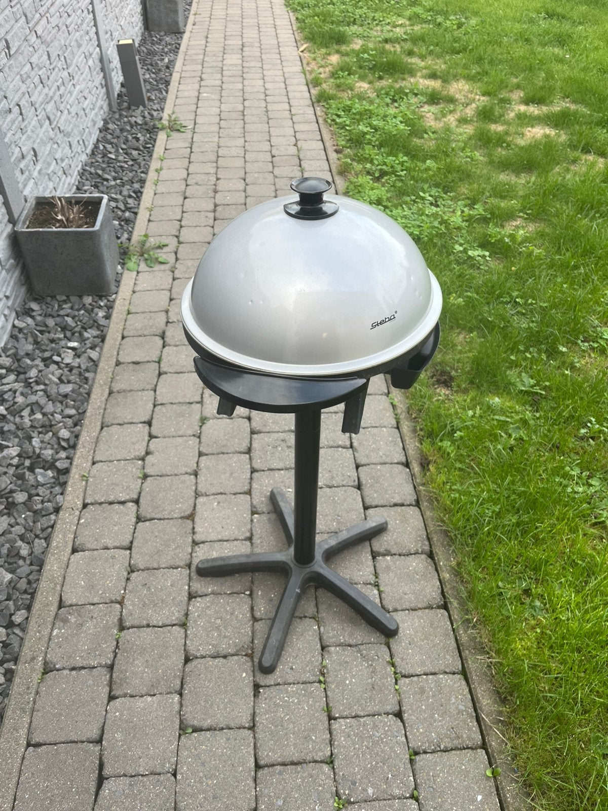 Elektrische BBQ, Tuin en Terras, Ophalen, Zo goed als nieuw