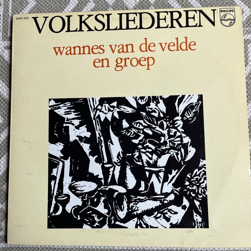 Wannes Van de Velde En Groep* – Volksliederen, Cd's en Dvd's, Vinyl | Nederlandstalig, Ophalen of Verzenden, Gebruikt, LP