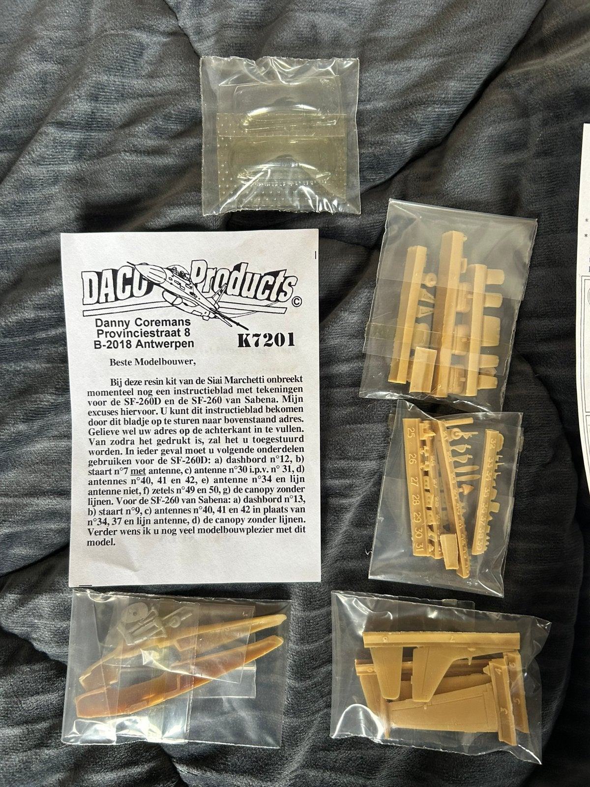 DACO Products SIAI Marchetti SF-260M, Ophalen of Verzenden, Zo goed als nieuw, 1:72 tot 1:144, Vliegtuig
