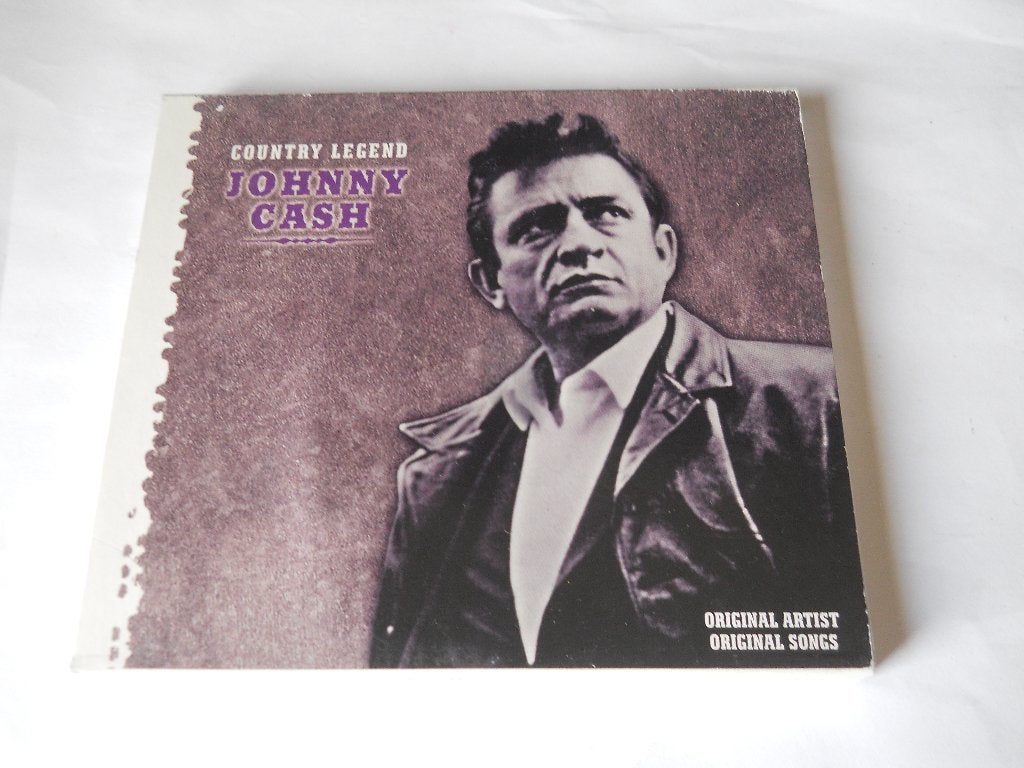 CD - JOHNNY CASH - COUNTRY LEGEND, Pop, Ophalen of Verzenden, Zo goed als nieuw, Eerste persing