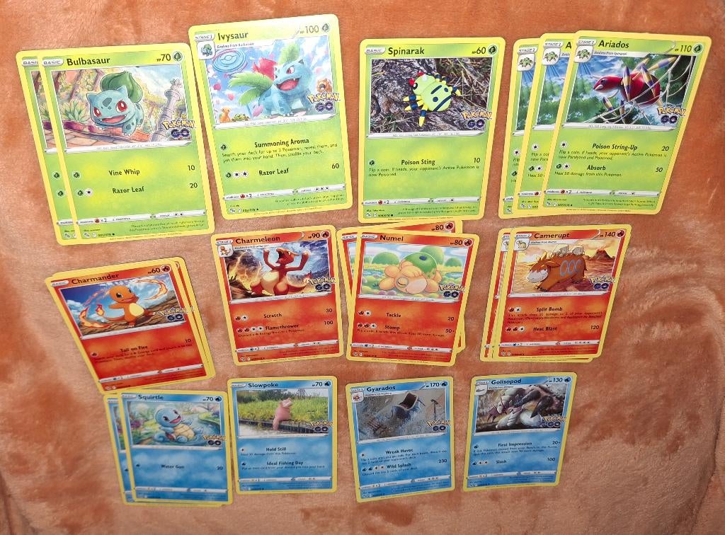 Pokémon Go Kaarten te ruil., Ophalen of Verzenden, Zo goed als nieuw, Meerdere kaarten, Foil