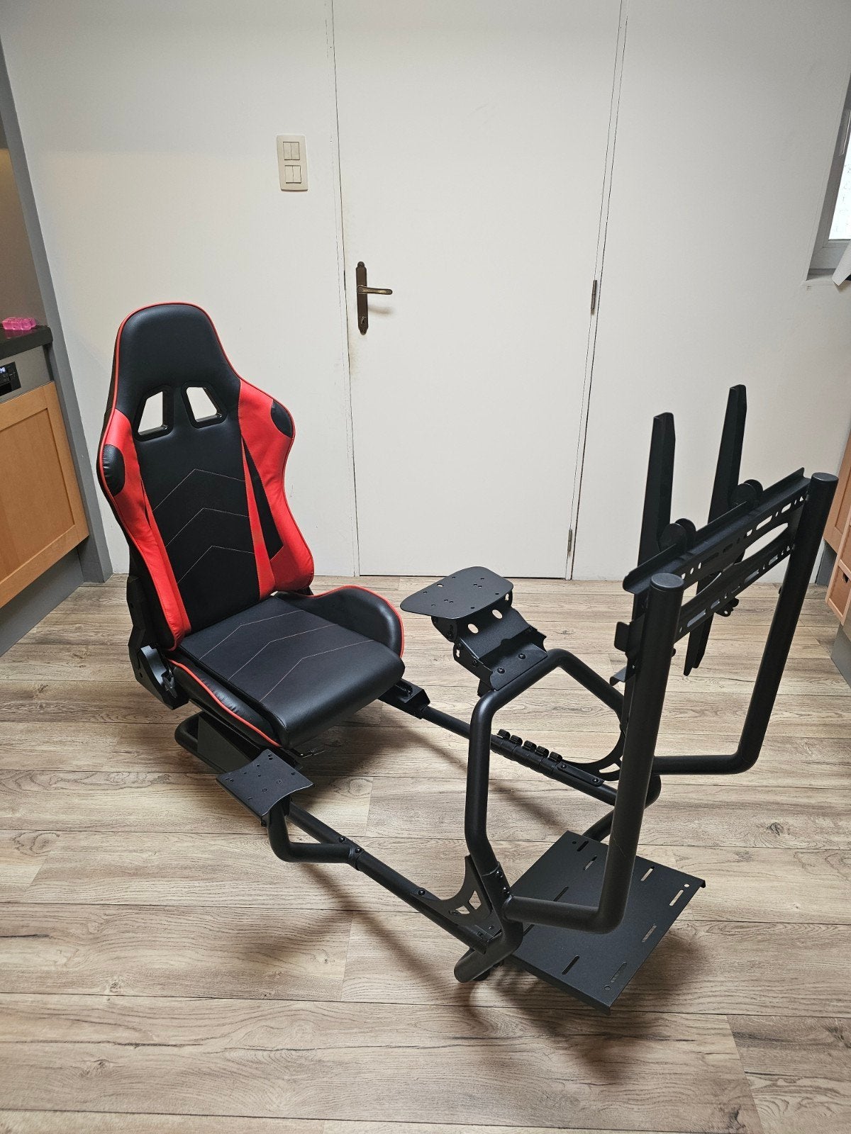 sim racing set, Ophalen, Zo goed als nieuw