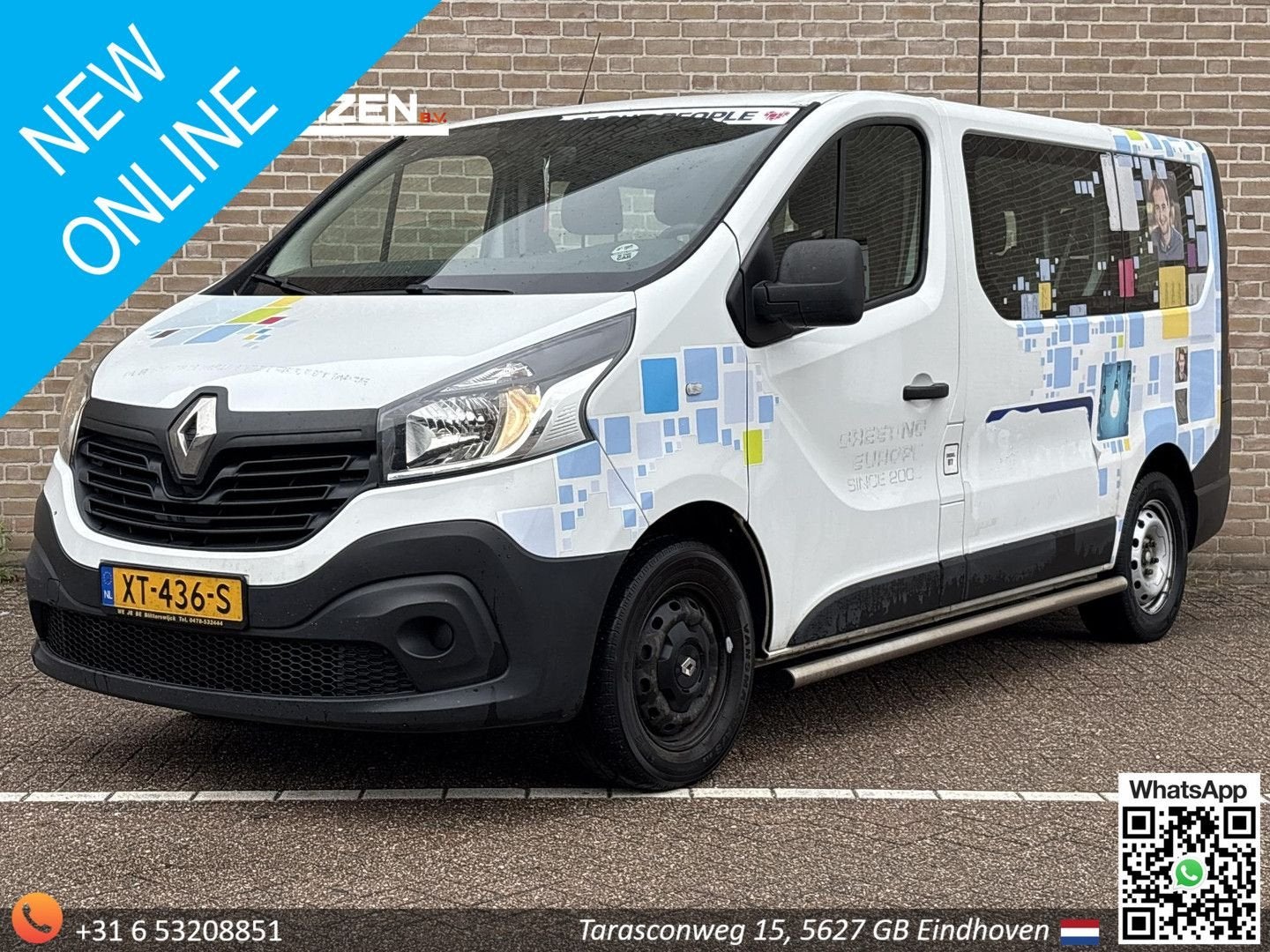 Renault Trafic Passenger 1.6 dCi Authentique Energy | 9 Pers, Autos, Achat, Entreprise, Boîte manuelle, Diesel