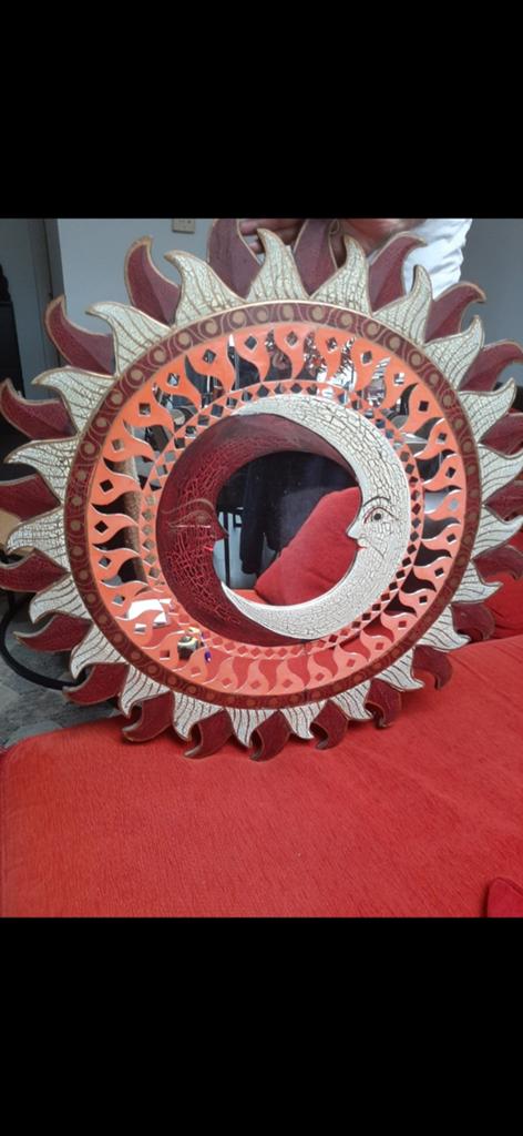 Miroir rond 80 cm, Enlèvement, Rond