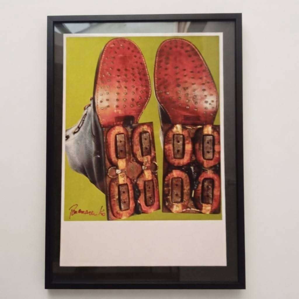Panamarenko - Magnetische schoenen, Enlèvement ou Envoi, Autres sujets, Autre technique