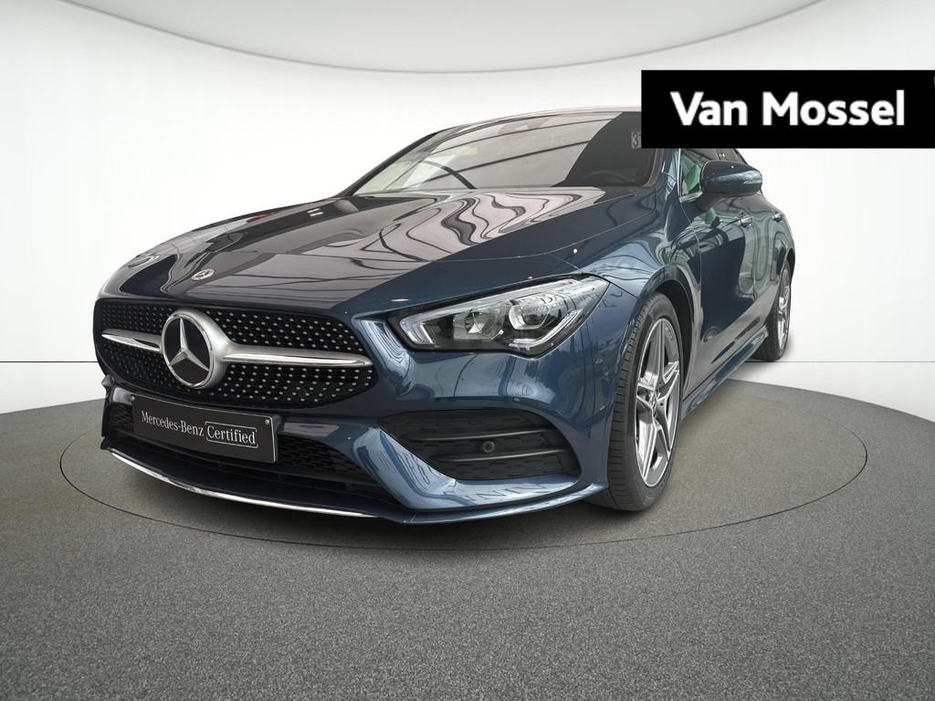 Mercedes-Benz CLA 180 d AMG Line Shooting Brake + CAMERA + L, Auto's, CLA, Stof, Gebruikt, 4 cilinders