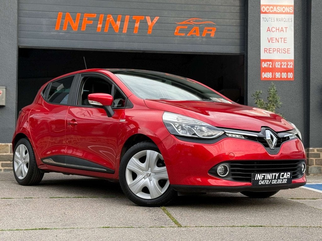Renault Clio Clio 1.2i Community (bj 2015), Auto's, Voorwielaandrijving, Euro 5, Stof, Zwart