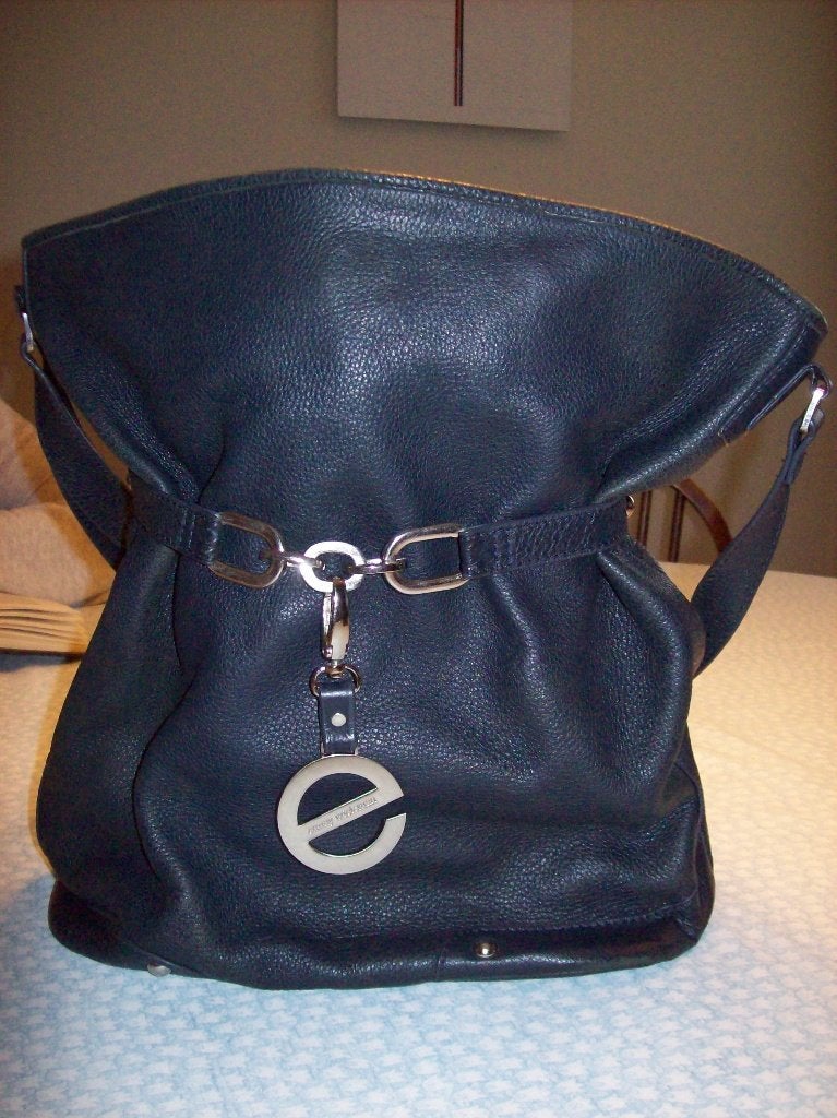 EMMY WIELEMAN, Gebruikt, Blauw, Leer, Ophalen