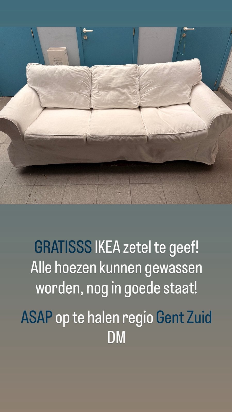 Zetel te geef !, Ophalen, Gebruikt