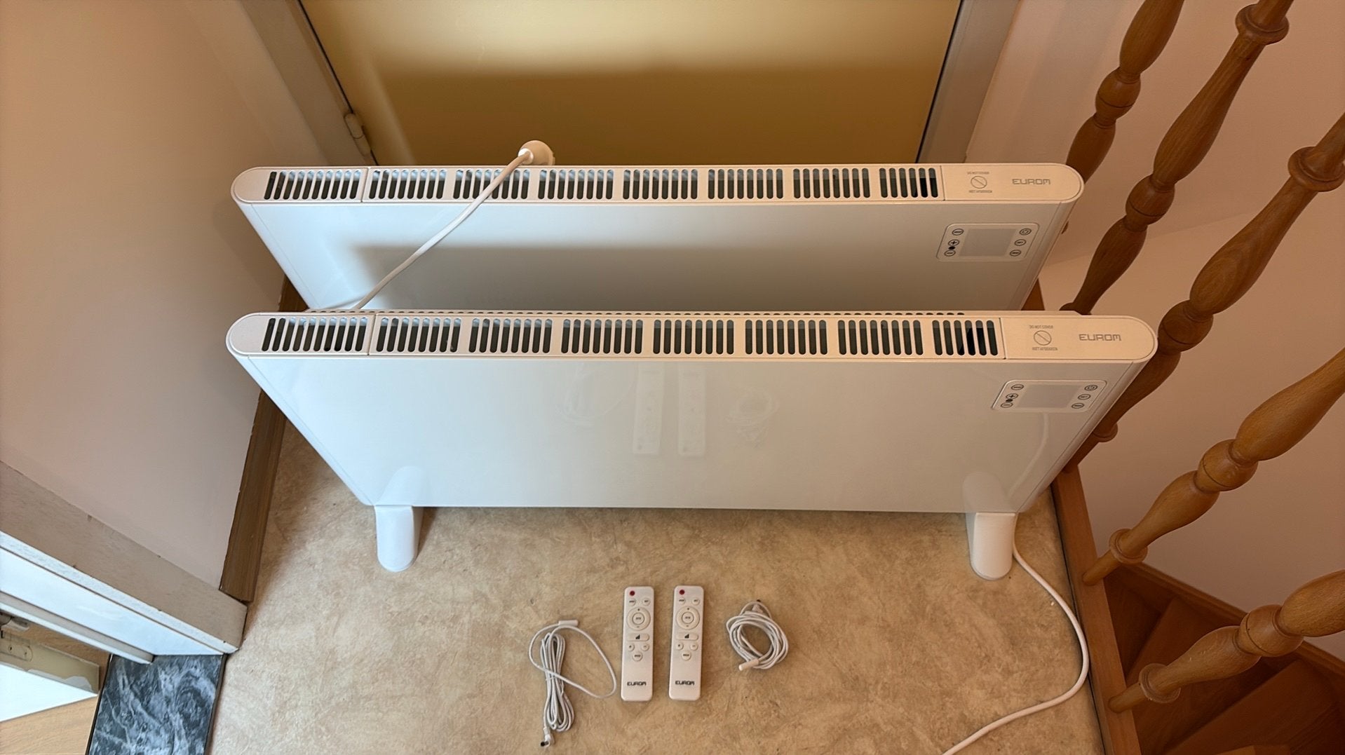 2 x Eurom Alutherm 2000 Wifi convectorkachel, Ophalen, Zo goed als nieuw