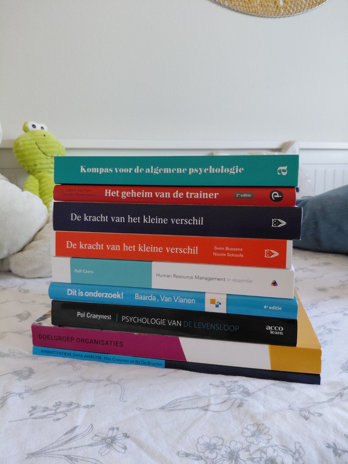 Set van studieboeken Toegepaste Psychologie Howest, Boeken, Ophalen