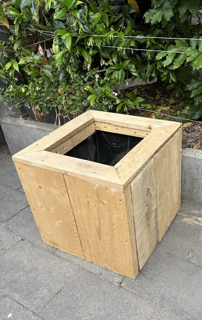 plantenbak steigerhout, Tuin en Terras, Ophalen, Nieuw, Rijkevorsel, Binnen