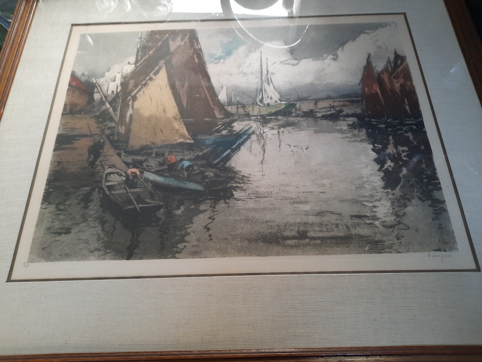 kunstenaar Ferdinand- jean luigini 1924, Ophalen of Verzenden