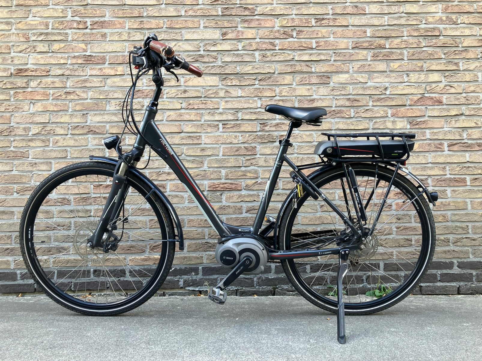Victoria elektrische damesfiets met Bosch middenmotor, Vélos & Vélomoteurs, Enlèvement