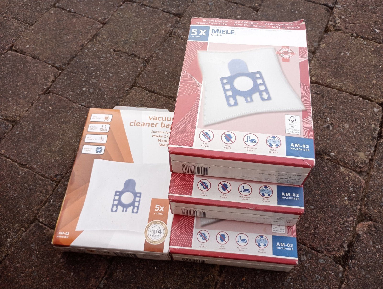 Stofzuigerzakken MIELE G, H, N * 20 stuks (gereserveerd), Ophalen, Miele
