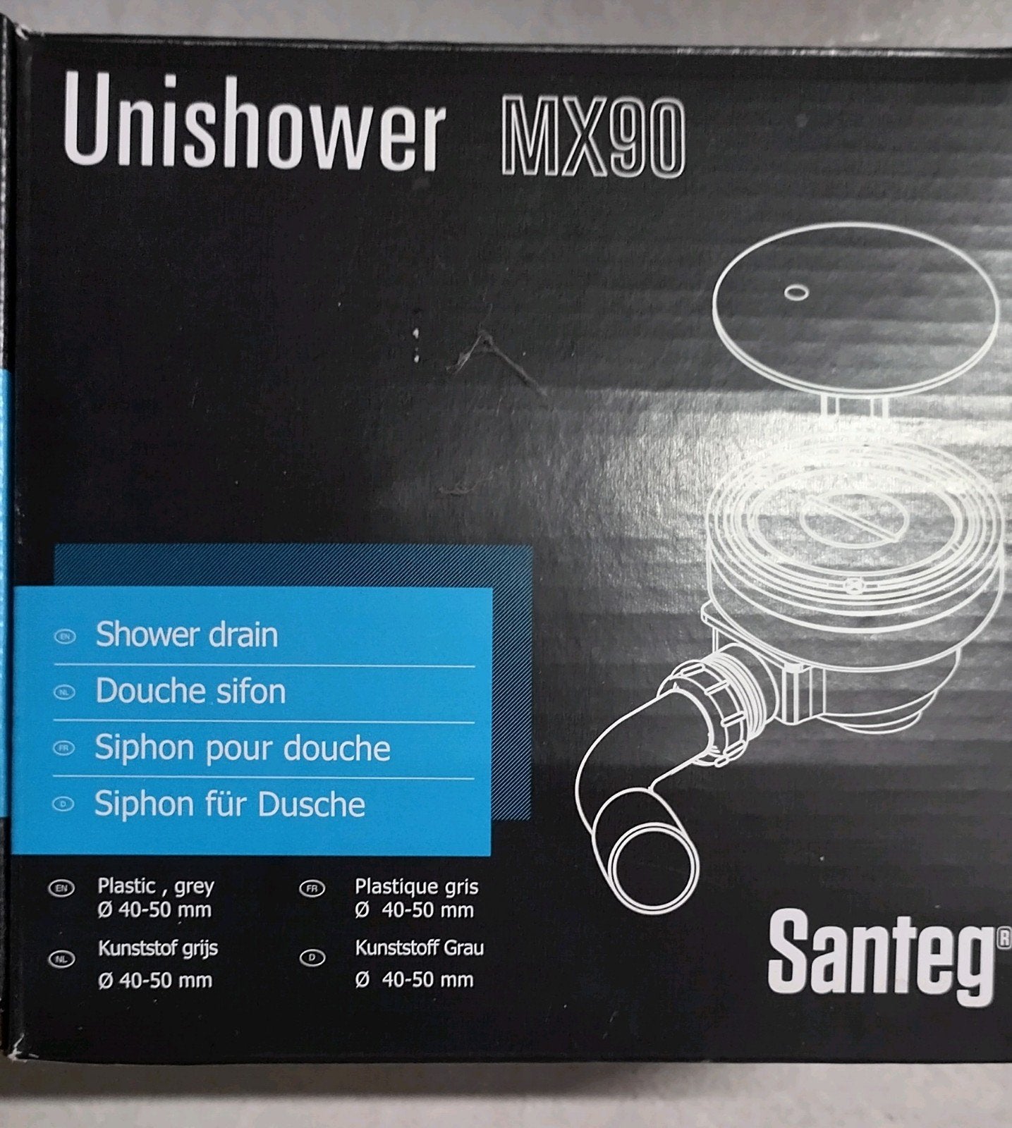 SANTEG UNISHOWER MX90, Enlèvement, Neuf, Douche