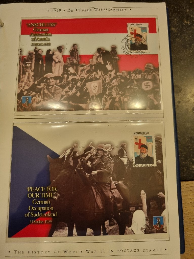 postzegelboeken oorlog, Timbres & Monnaies, Enlèvement