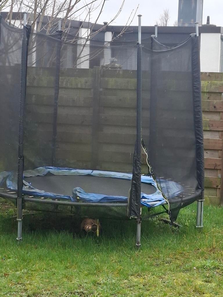 Trampoline te koop, Ophalen