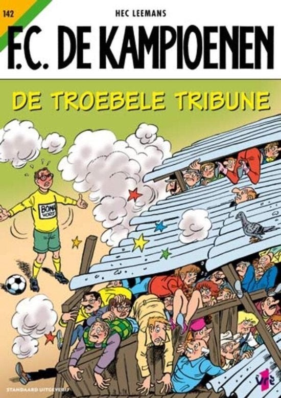 Nog Nieuwe strip FC. De Kampioenen 142 - De troebele tribune, Boeken, Eén stripboek, Ophalen of Verzenden, Nieuw