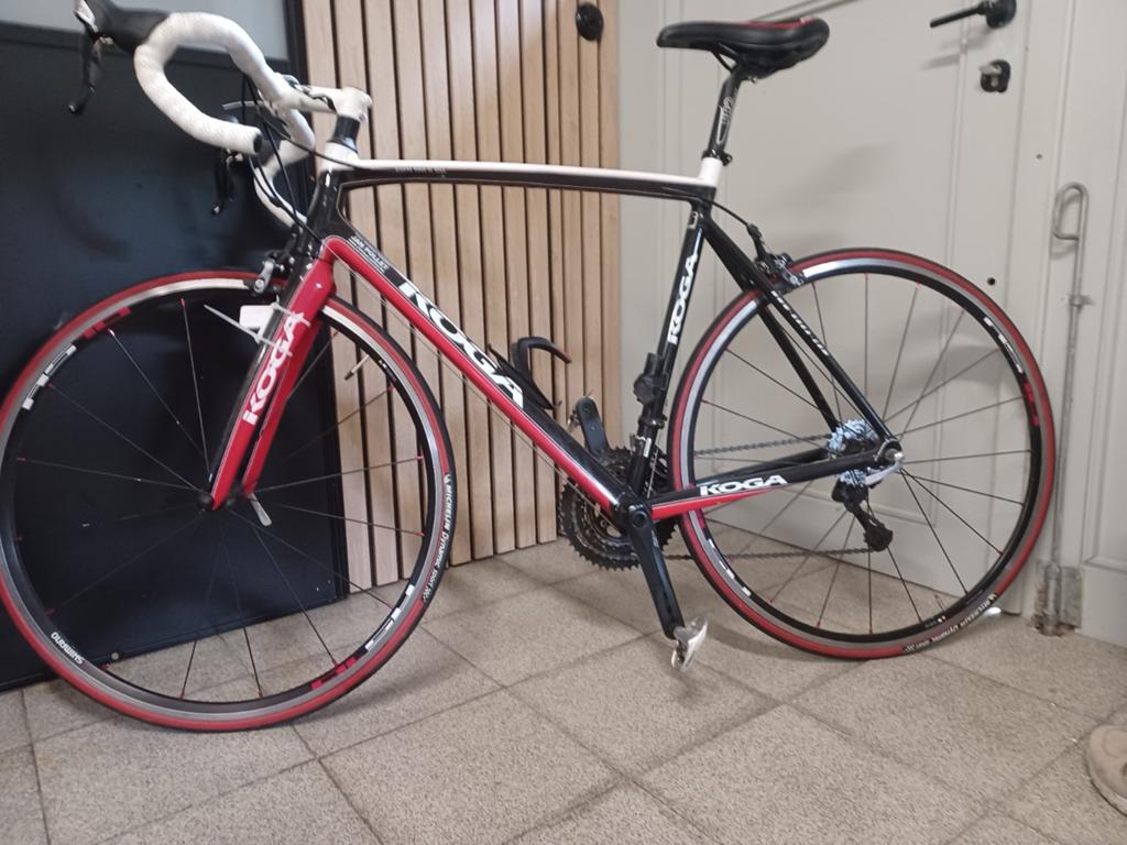 Koersfiets koga maat 58 - 3ple blad vooraan - perfecte staat, Fietsen en Brommers, Ophalen