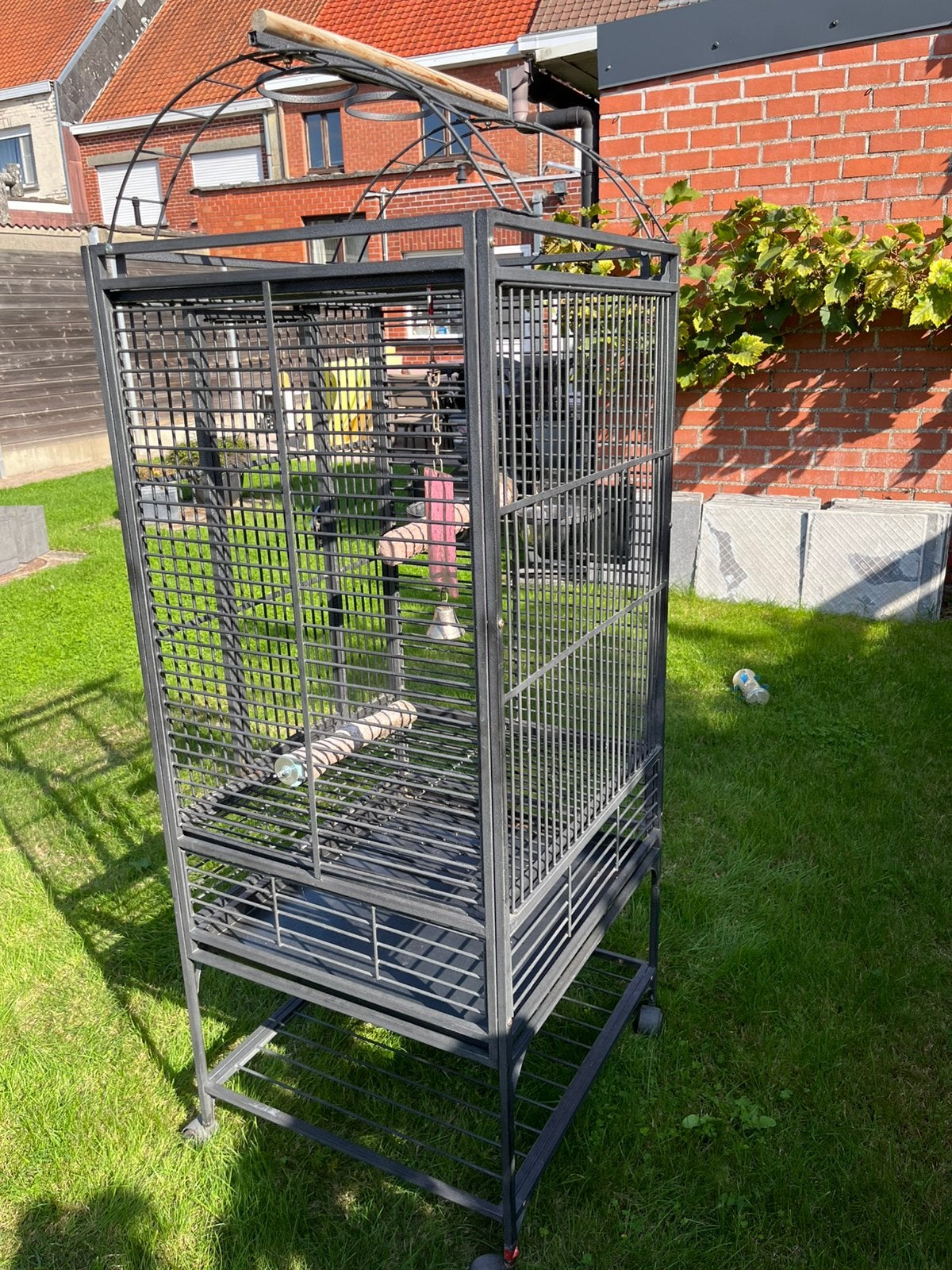 Papegaaienkooi, Dieren en Toebehoren, Ophalen, Gebruikt