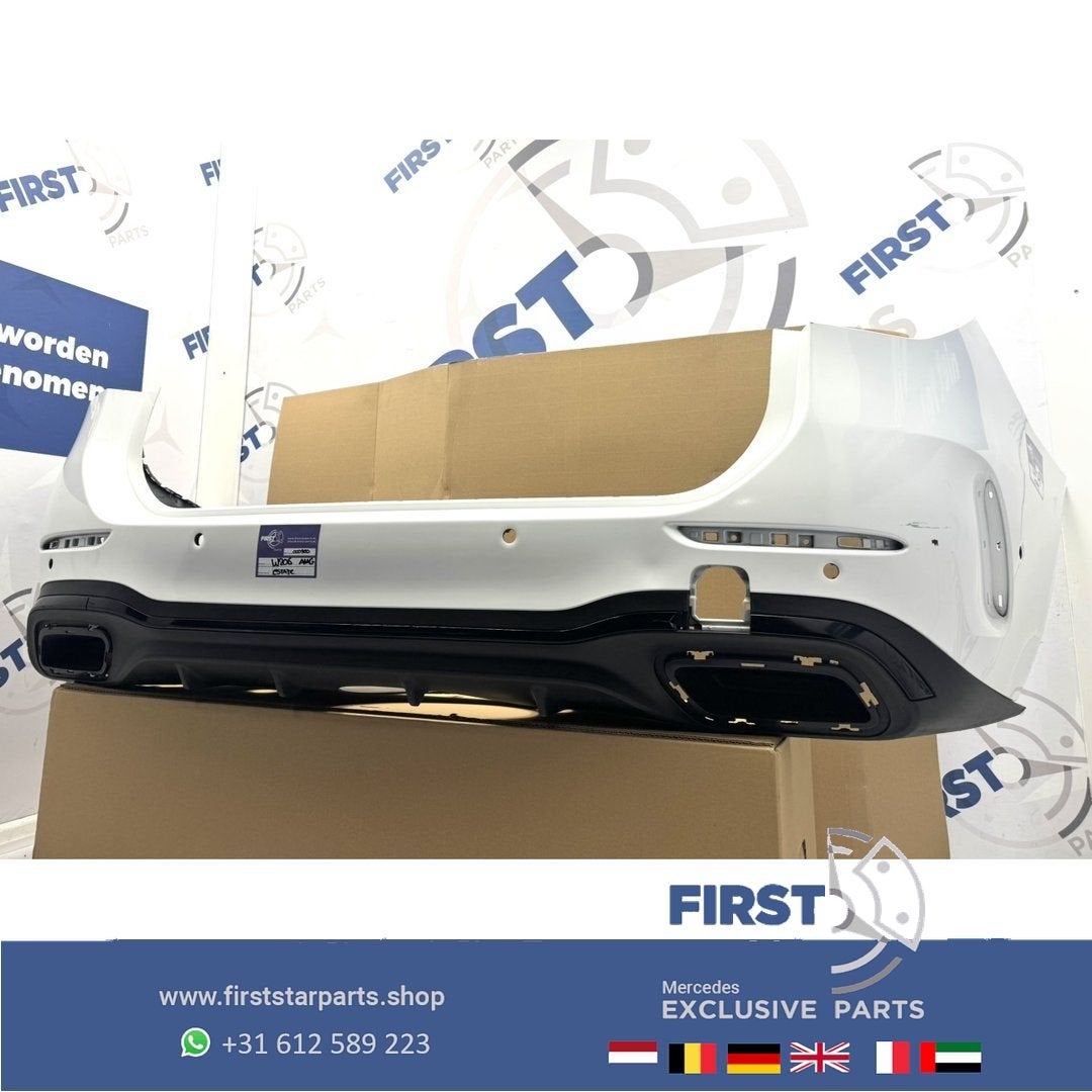 W206 ESTATE AMG BUMPER + DIFFUSER A2068850703 ACHTERBUMPER S, Arrière, Utilisé, -, -