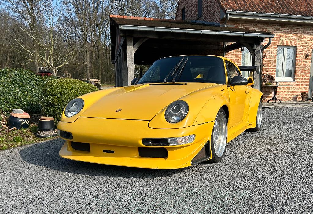 Porsche 911 993 GT2 EVO, Auto's, Porsche, Achterwielaandrijving, Zwart, 170 kW, Bedrijf